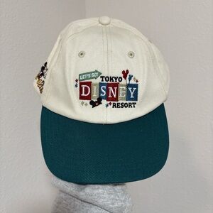 Tokyo Disney Resort Adjustable Hat Mickey Goofy Donald Minnie Chip Dale